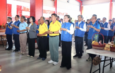 雲林縣長張麗善率一級主管至六房媽土庫股參拜祈福 祈求國泰民安、風調雨順、114年全運會順利圓滿〜