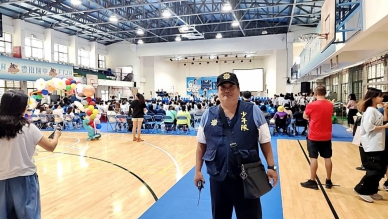 臺東縣警察局少年警察隊｜豐田國中執行畢業典禮安全維護
