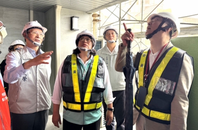 嘉義市立委王美惠邀內政部官員考察嘉義社宅 「友忠」與「博愛」兩案明年完工 未來全市6處社宅總戶數達1337戶！