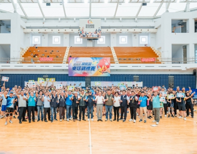 嘉義縣議會議長盃桌球賽開打 提昇桌球選手競賽能力