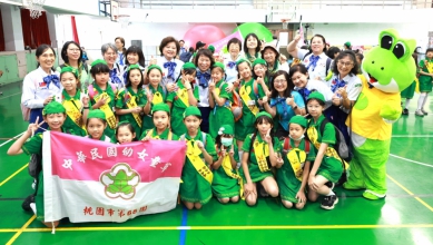 2025全國女童軍幼幼大會 「稻」遊女童軍、「埕」心趣旅行 理事長黃敏惠:實踐女童軍「從做中學、從體驗中成長」理念〜