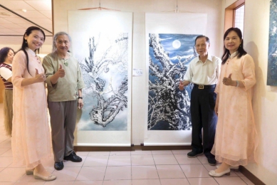「千蓮遊藝-禪境幽香」張月蓮、葉千慈母女聯展