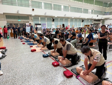 南投縣後備指揮部所屬輔導幹部參與防災士訓練強化防災能量。