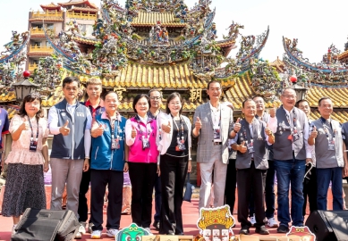 第三屆雲林「北港媽祖盃」全國桌球錦標賽隆重登場 共380隊3800人次參賽 齊聚北港朝天宮廟埕見證「英雄」精神！