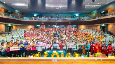 ﹁銀髮才藝競賽﹂彰基登場。（照片彰基提供）