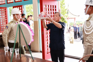 秋祭陣亡將士緬懷先烈 虎山忠烈祠明年動工