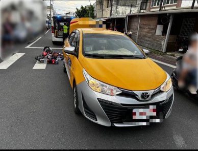 禍不單行｜55歲女酒駕電動車車禍車毀人傷，還被吉安警查出是通緝犯！