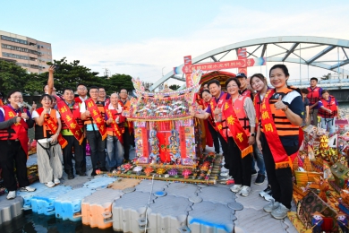 「鹿港地藏王廟拔薦消災祈福暨中元普渡法會」今日登場。（照片縣府提供）