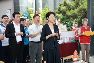 慶讚中元 許縣長主持縣府普渡儀式祈求平安順遂