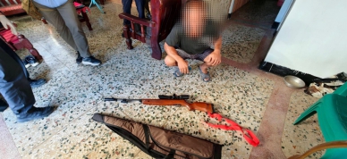長濱男子酒後持槍恐嚇妻子｜警方查扣槍枝依法送辦