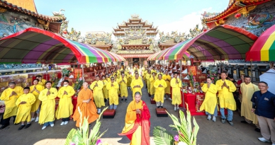 雲林北港武德宮普場規模全台最大！ 公益捐贈逾百家社福團體受惠〜