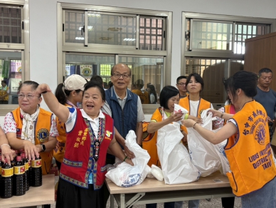 曾淑懿感謝台中亞倫獅子會｜公益行善樹立典範