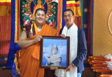 雲林北港媽祖駐駕不丹 跨越山海3千多公里為世界祈福！