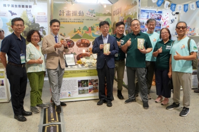 大葉大學參加教育部「2025 USR EXPO」。(照片大葉提供)