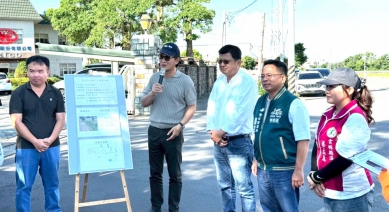 雲林立委劉建國爭取農水路改善經費3000萬元 與農水署及地方民代前進口湖、水林召開施工說明會