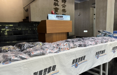 二男子三合院製造分裝         警方查抄二千餘包毒品