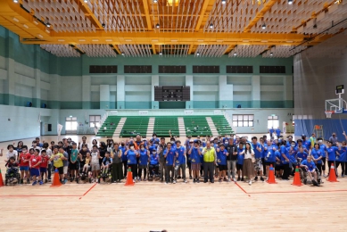 陳光復出席身障趣味活動  與130位天使同樂、推廣運動平權  參與單位包含惠民啟智中心，以及馬公國小、赤崁國小與馬公國中等校的熱情師生，攜手營造一場充滿正能量的運動嘉年華，也象徵著澎湖對運動平權與共融社會的堅持與努力。 議長陳毓仁、議員蘇陳綉色、副議長辦公室主任洪長青、議員胡松榮助理胡正仁一起到場為天使們加油。