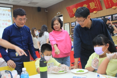 食安教育從毛豆出發 禎祥助偏鄉兒童創造食物記憶