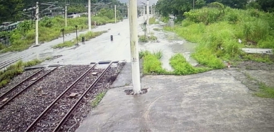 清除淤積泥流｜臺鐵臺東線鳳林站至瑞穗站間，9/24日10點前停駛，其餘路線列車恢復正常行駛。