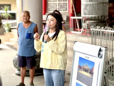 雲林立委張嘉郡爭取經費全面整建四湖保長湖保安宮廣場 讓廟埕變身安全友善公共空間！