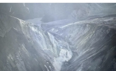 堰塞湖減胖了75%｜水淹光復鄉已流出6000萬公噸，目前還有2300萬公噸，溢流口下切80公尺，仍有再次釀災可能！