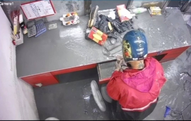 檳榔攤主救災去｜光復劫，風雨中小偷趁虛而入偷走5萬元，警方追緝中！