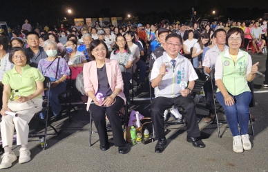 「永靖民歌演唱會」,27日晚間熱鬧登場。(照片鄉公所提供)