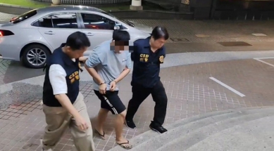 詐欺通緝男拒檢竄逃遭高市警開9槍5小時後落網