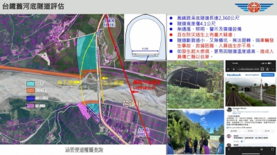 斷面過小、無法廻轉、逃生救援困難｜徵用舊台鐵光復隧道作應急通道建議，公路局：舊鐵路溪底隧道長達2,360公尺，經評估不宜作為公路便道使用！