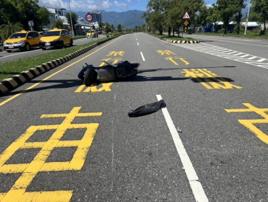 汽機車碰撞｜臺東市博愛路事故｜60多歲騎士身亡