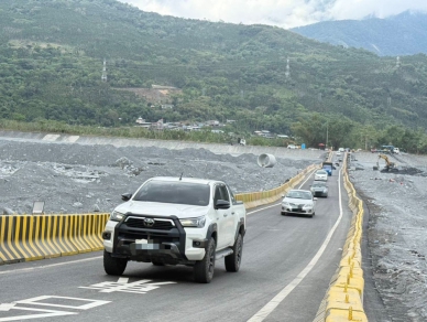 馬太鞍溪便橋｜提前完工通車，為光復交通帶來一線希望，讓地方復原再邁一步。
