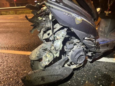 酒後騎車|臺9線富源段路口,機車、小轎車交叉撞,騎士無意識送醫急救!