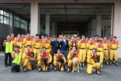 高雄特搜大隊明年預算增編1232萬提升特搜戰力與搜救犬照護