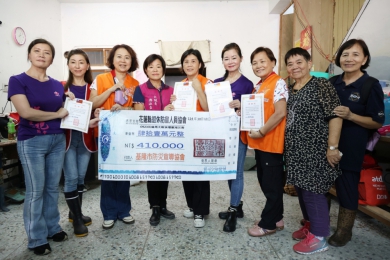 平常她們幫別人、有難大家來幫她們｜光復災區24姊妹有難，全國義消姊妹募集312萬4千元援助！