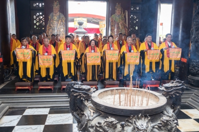 北極玄天上帝飛昇得道全國聯合慶典　許縣長為民祈福