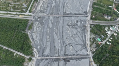 馬太鞍溪上游降雨｜馬太鞍溪橋臨時便道，不排除預警性封閉！