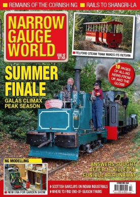 英國鐵道專刊《Narrow Gauge World》專文報導林鐵「森里號EVI」 測試作業完成後規劃投入嘉義至阿里山全線運行　