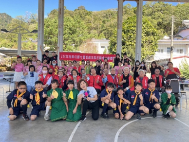 114年度女童軍歲末敬老關懷活動體驗營 溫情登場（