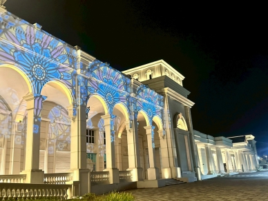 嘉義蓋婭莊園首推聖誕璀璨饗宴　夜間建築光雕秀及歌手LIVE演出  聖誕火雞Buffet、薑餅屋DIY