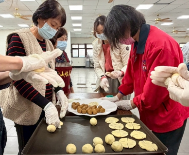 地瓜酥餅香氣四溢！竹山鎮推廣在地農產 烤出滿滿好滋味