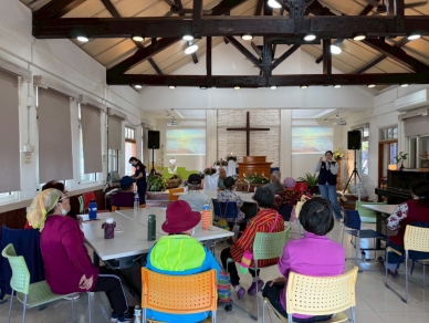 臺東縣警察局少年警察隊賓朗社區文健站宣導