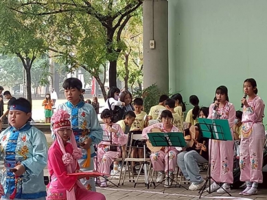 傳承瀕臨失傳車鼓陣高市林園區文賢兒少基地抱回全國特優