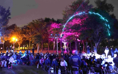 雲林溪光環境二期啟燈儀式 節律光影點亮斗六幸福宜居城市！