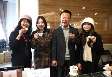 「啡嚐嘉義」前進台北華山文創園區 縣長翁章梁率業者推廣嘉義香醇優質咖啡〜