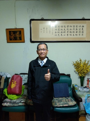 高哲翰講座教授歲末年終特別感謝北投分局大屯派出所長廖文麒及團隊　親民形象展現警察人性溫暖