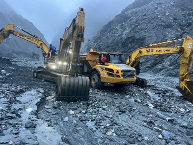 水利署︰馬太鞍溪疏濬及堰塞湖應變作為，均依法並依據專業處置，盼勿政治操作！