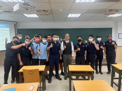 警政署在「全社會防衛韌性」扮演強化民防關鍵角色 高哲翰講座教授高度認同