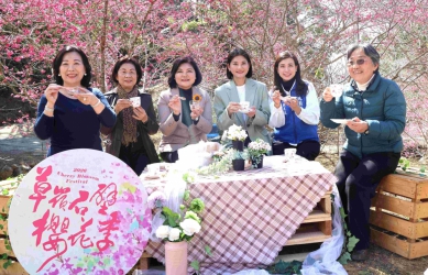 春回大地 山城染粉〜2026雲林古坑草嶺石壁櫻花季 2/17-3/1浪漫登場！