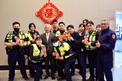 高哲翰專文：台灣華報社長卓金榜團隊感恩張榮興署長及警察同仁守護台灣治安努力