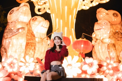 龍馬呈祥慶元宵 萬和宮以「龍馬神獸」與「鯪鯉」花燈 展現南屯文化